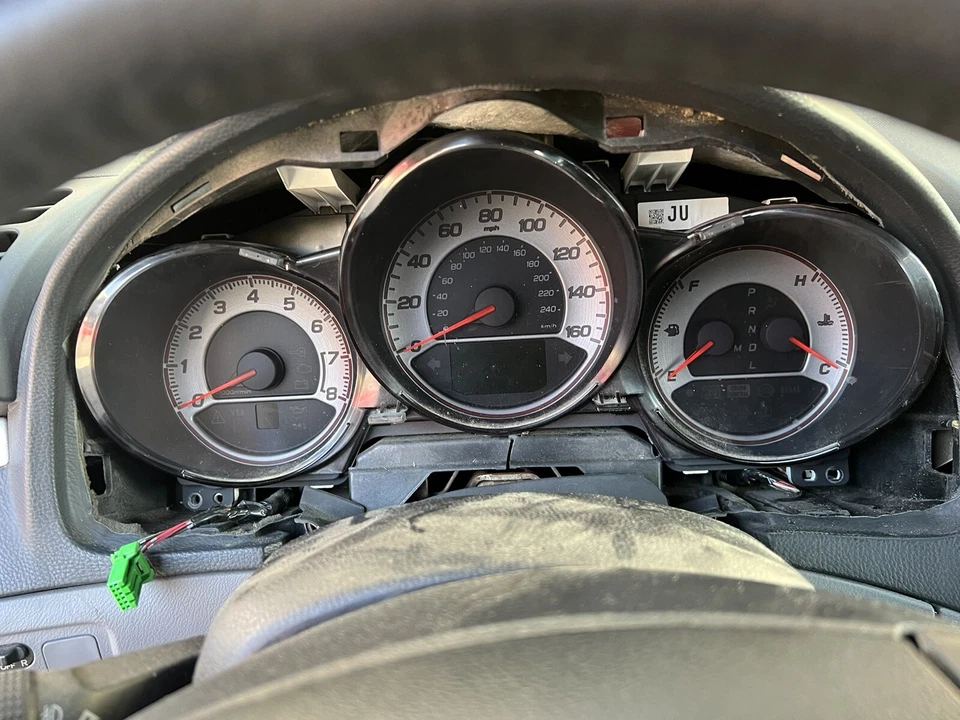 Cuadro de instrumentos automático Acura TL-TYPE S 2007-2008 3,5 L V6 OEM #9512 Foto 2 de 2