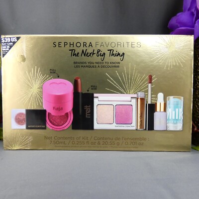Sephora Favorites THE NEXT BIG THING 7pc Kit Limited Ed RARE 2019 W/ISSUE NIB