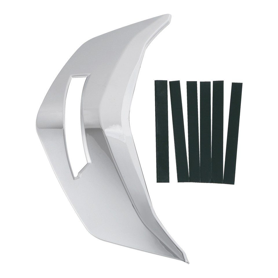 Chrome Control Accent Fairing Covers For Honda Goldwing 1800 GL1800 2001-2011 – Left/Right, ABS Plastic