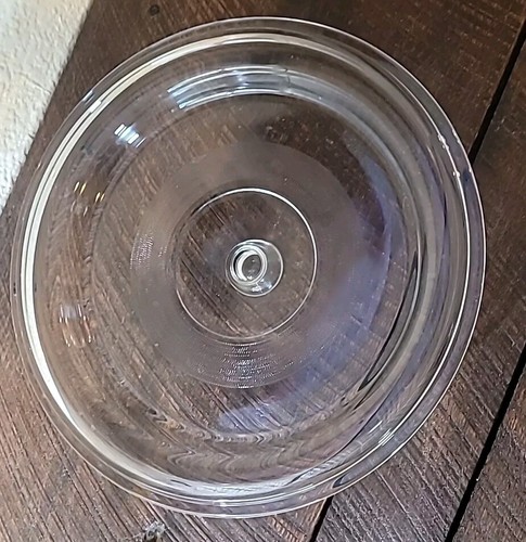Vtg. 12 1/4" Clear Glass Lid Fits A 12" Mirro Brand Skillet. Made In Mexico EUC - Picture 3 of 5