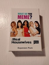 What Do You Meme? Real Housewives Expansion Pack BravoTV Card Game Complete