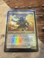 Magic the Gathering MTG MH3 Conduit Goblin 179 Foil Near Mint