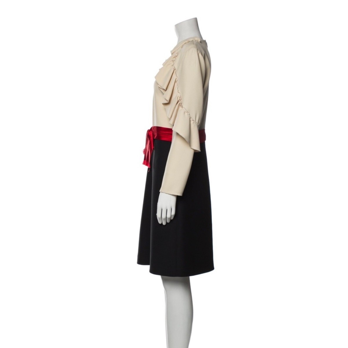 strapless open back dress ARCHIVE