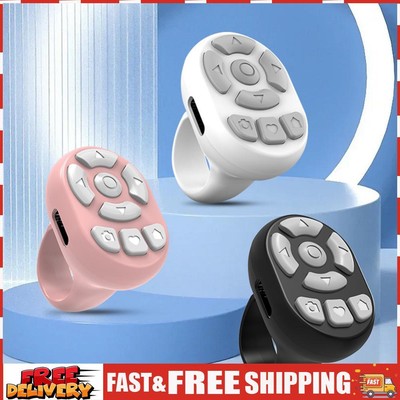 for TIK Tok Scrolling Ring Bluetooth-Compatible for iPhone Xiaomi Huawei SN9F