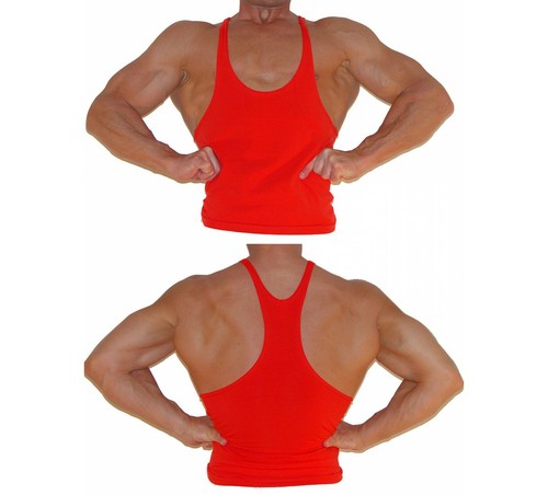 F300 Blank Tank Top Mens Y-back - Picture 5 of 10