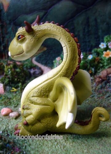 Miniature Green Dragon TO  4537 Fairy Garden Figurine - Picture 1 of 12