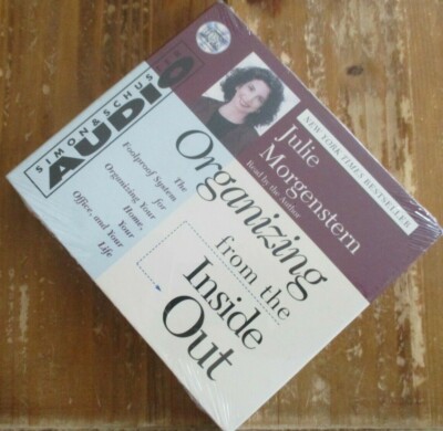 Organizing from The Inside Out by Julie Morgenstern, CD Audible Book, 1998