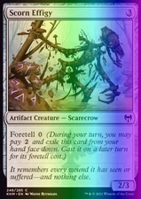 MTG Magic the Gathering Scorn Effigy (246/551) Kaldheim LP FOIL