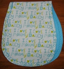 handmade burp cloth gender neutral double flannel group1b