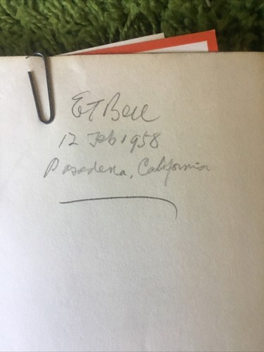 Bertrand Russell Why I am Not a Christian 1st/1st comp for E T Bell owner signed - Picture 2 of 4
