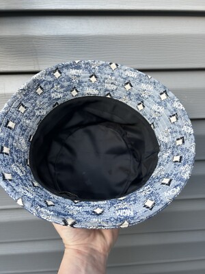 MCM ヴィセトス バケットハット ロゴ MCM Visetos Monogram Logo Bucket Hat | eBay