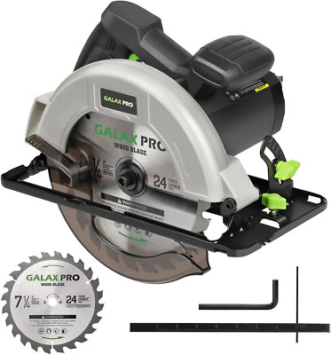 Sierra circular eléctrica de 11 amperios, sierra circular con cable de 6000 RPM