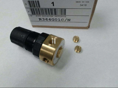 Parker R364G01C/N Watts Pneumatic 1/8" NPT BSPP Miniature Regulator 0-125Psig