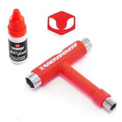 Venom Skateboards Skate T Tool and Bearing Lubricant Gift Pack