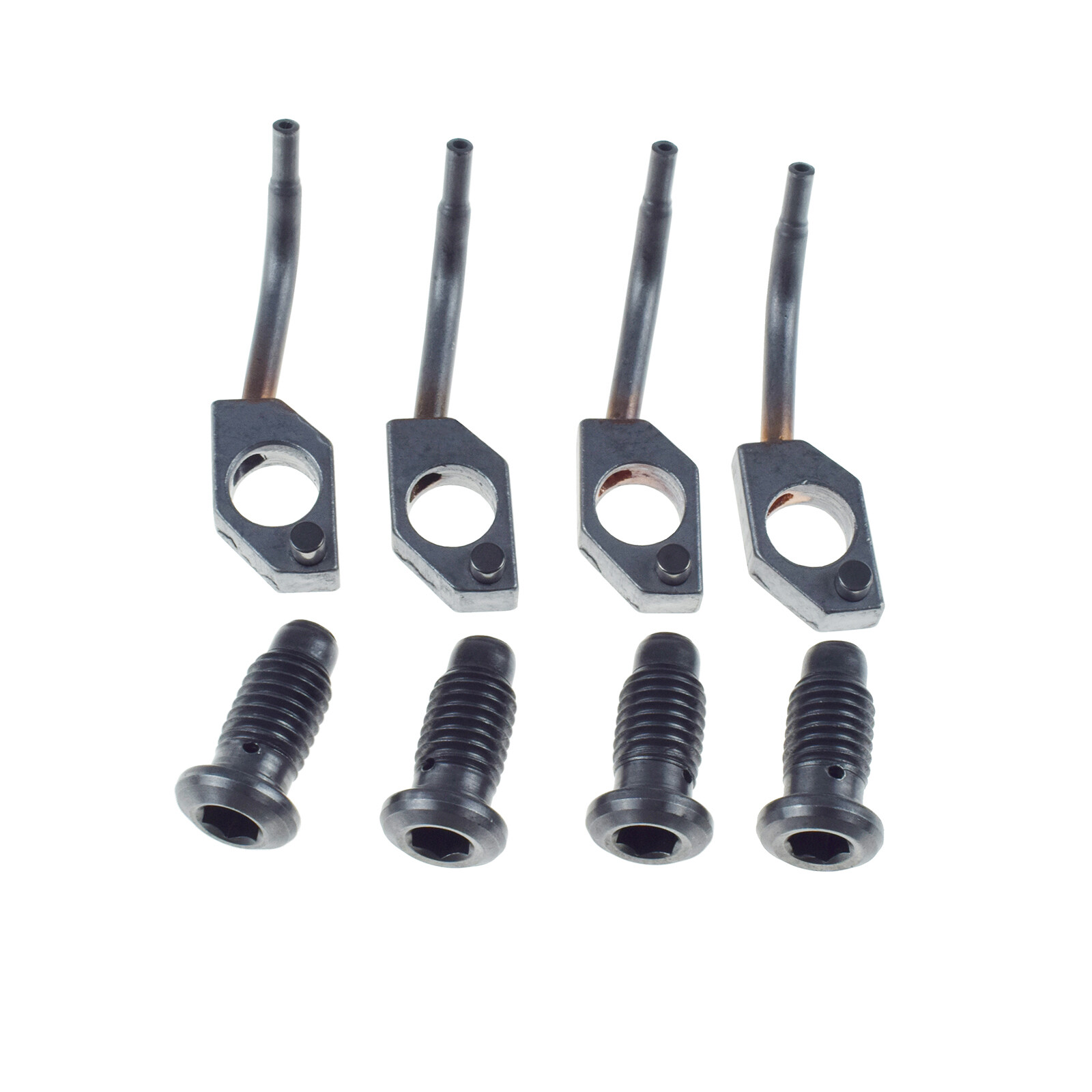4 Set Silver Engine Piston Oil Nozzle 55564441 For Chevrolet Cruze 