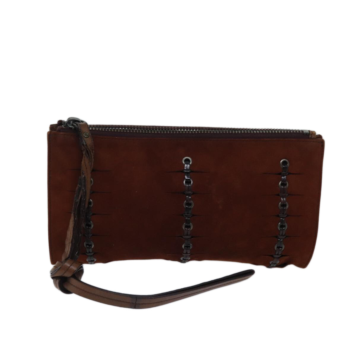 GUCCI Pouch Suede Brown 101684 Auth 72036 | eBay