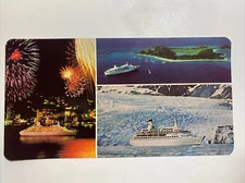 Vintage Oversized Postcard Princess Cruises , Island, Sun & Pacific