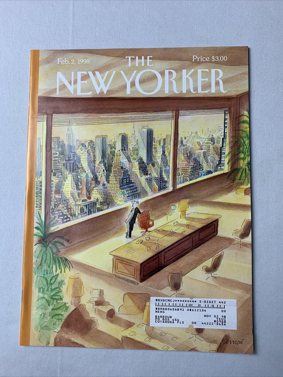 The New Yorker Magazine February 1998 - Jane Mayer, Peggy Noonan