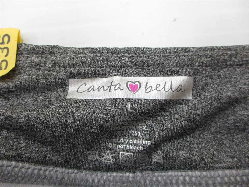 Legging CANTA BELLA para mujer talla L activo informal cómodo transpirable gris Foto 3 de 4
