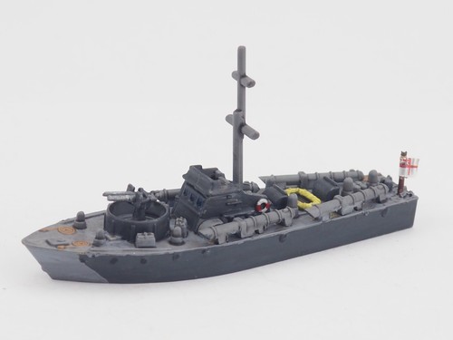 WARLORD CRUEL SEAS BRITISH VOSPER MTB X 5. BEMALT. Blau 1699 - Bild 2 von 5