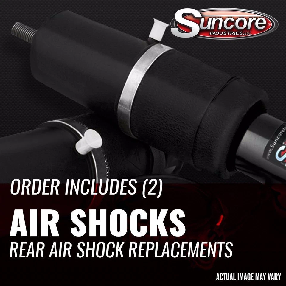 Rear Air Suspension Shock & Compressor Set for 2007-2013 Chevrolet Avalanche Foto 4 de 4