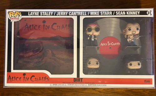 Alice in Chains Funko Pop Dirt with Additional Plastic Protector