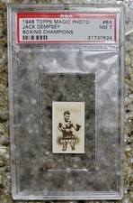 JACK DEMPSEY 1948 Topps Magic Photo PSA NM 7 FINEST!! SCARCE In Near Mint!!