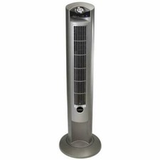 Ventilador Torre Oscilante Eléctrico Portátil Lasko 42" con Ionizador de Aire Fresco, Temporizador