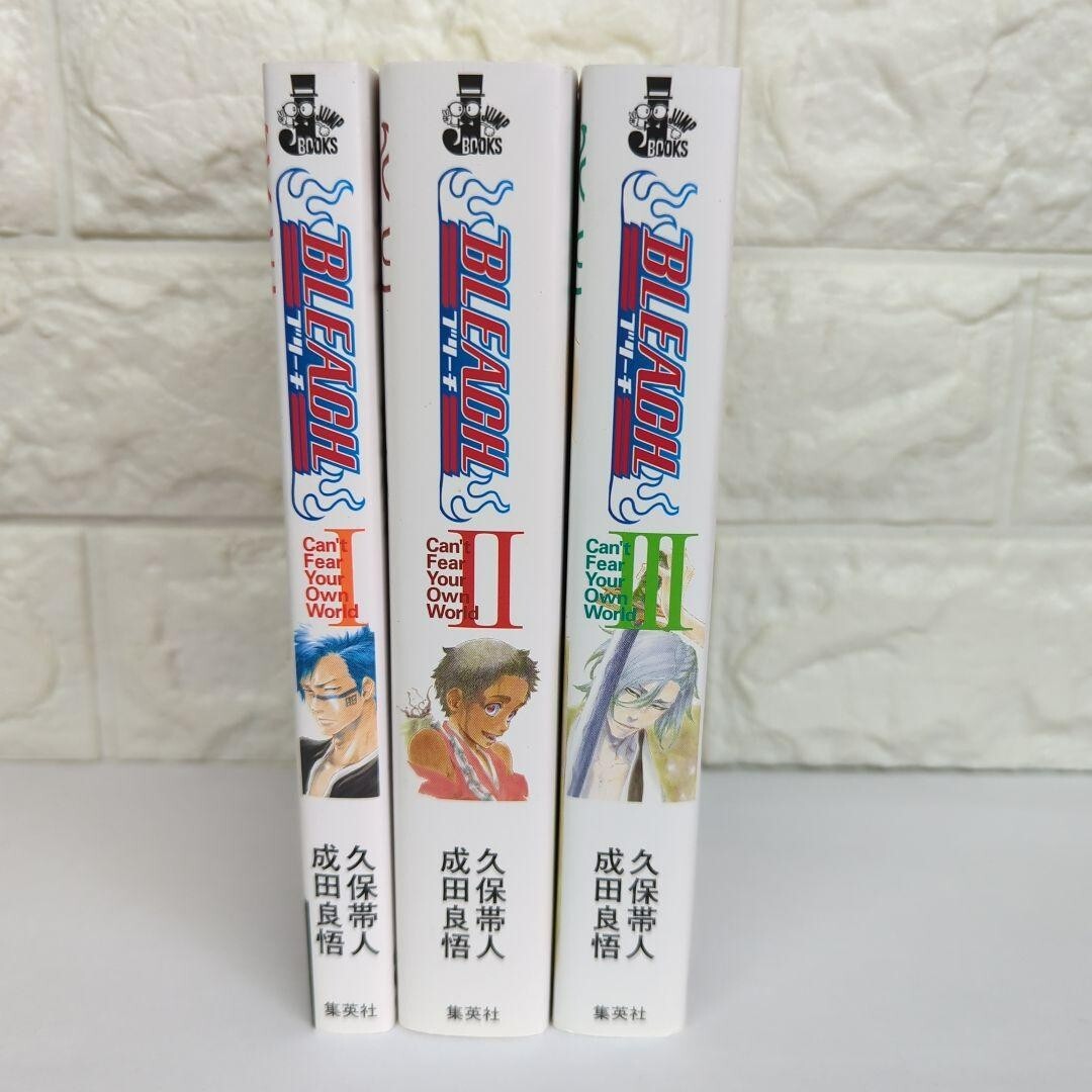 BLEACH Can't Fear Your Own World Vol. 1-3 Complete set Tite Kubo