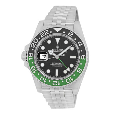ROLEX Steel 40mm LEFT Handed GMT Master II SPRITE 126720VTNR NEW Warranty 2024