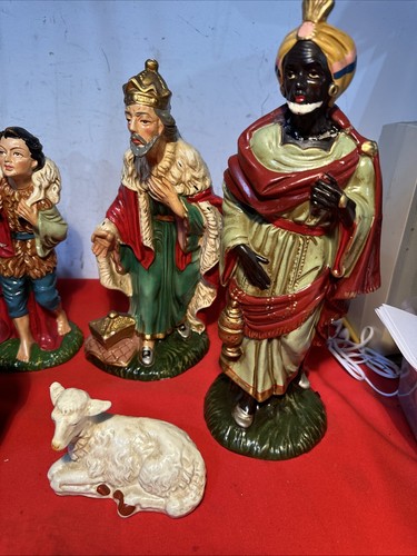 Walls Japan Paper Mâché nativity scene Angel Sheep, Three Wiseman - Picture 4 of 10