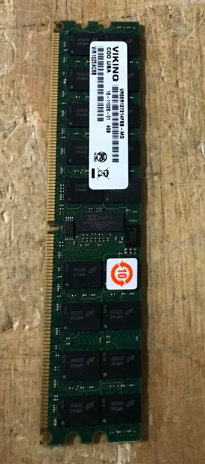 Viking 15-11026-01 Refurb 4GB Memory