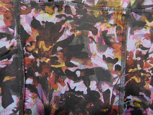 Pro Player Size S Watercolor Floral Print Mstr Wicking Workout Yoga Leggings NWT - Picture 2 of 7