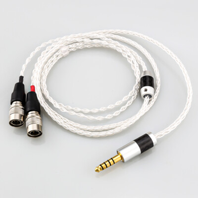 7N OCC Silver Plated Headphone Cable For Dan Clark MrSpeakers Ether / Alpha Dog