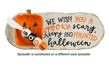 Mud Pie H4 Halloween Haunted Dip and Tray 3pc Set 13" x 5" 42080004