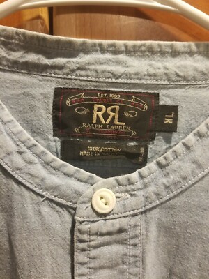 ラルフローレン　Polo Ralph Lauren RRL OVY POLO RALPH LAUREN DOUBLE RL RRL DARK OLIVE UTILITY BROKEN