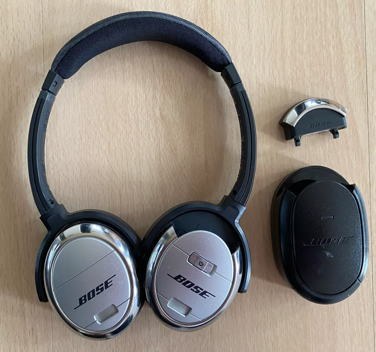 Bose QC3 QuietComfort 3 Acoustic Noise Cancelling Headphones Case Charger