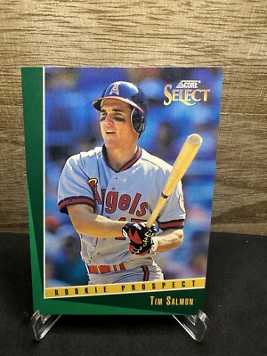 Tim Salmon RC - 1992 Score Select #339 - Rookie Prospect - California Angels