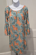 Beautiful Boho Peasant Dress or cover Up Measures like a Medium No Tags