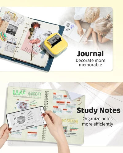 Mini impresora Phomemo T02 impresora impresora de bolsillo para smartphone móvil sin tinta termo - Imagen 8 de 21