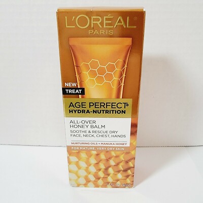 Brand NEW Loreal Age Perfect Hydra-Nutrition All-Over Honey Balm FULL SIZE