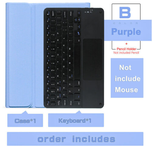Touchpad Keyboard Smart Case Mouse For Samsung Galaxy Tab A9 Plus A8 S9 FE S8 S7 - Picture 43 of 57