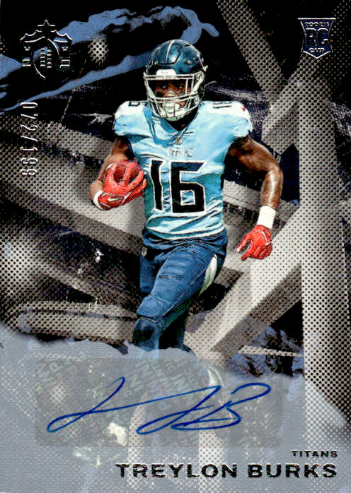 2022 Panini Chronicles Gridiron Kings Autograph #GK11 Treylon Burks TITANS /199
