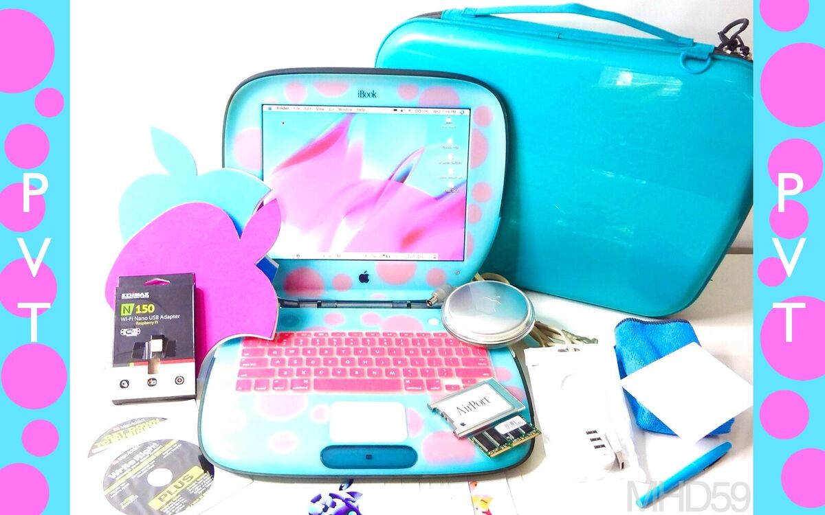 Apple iBook Clamshell G3 60GB HD 467MHz . PVT . DVD Dual OS Apple iBook Clamshell G3 60GB HD 467MHz . PVT . DVD Dual OS