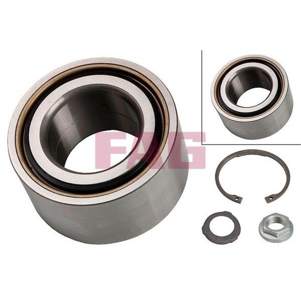 1X FAG Radlager Satz Radlagersatz Hinten Passend FüR BMW 3Er Compact E36-image