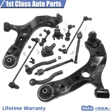 Front Suspension Lower Suspension Kit Control Arm Fit for 2006-2014 TOYOTA RAV4
