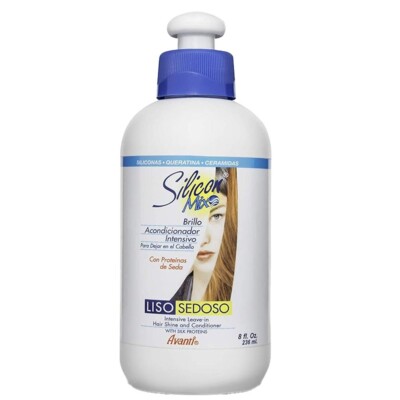Silicon Mix Brillo Liso Sedoso Intensive Leave in Hair Shine & Conditioner 8oz