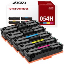 Toner Cartridge for Canon 054H Color Imageclass MF641C MF644cdw MF642cdw LBP620