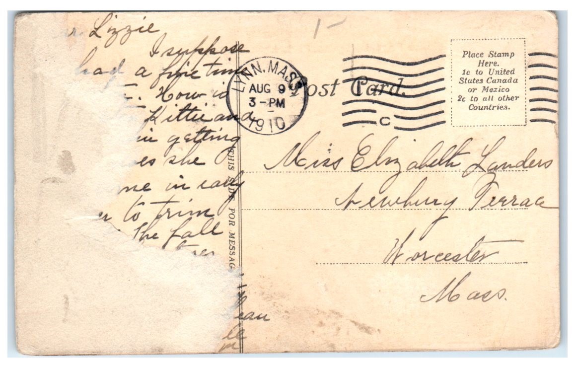 1910 Goldfish Pond, Lafayette Park, Lynn, MA Postcard eBay