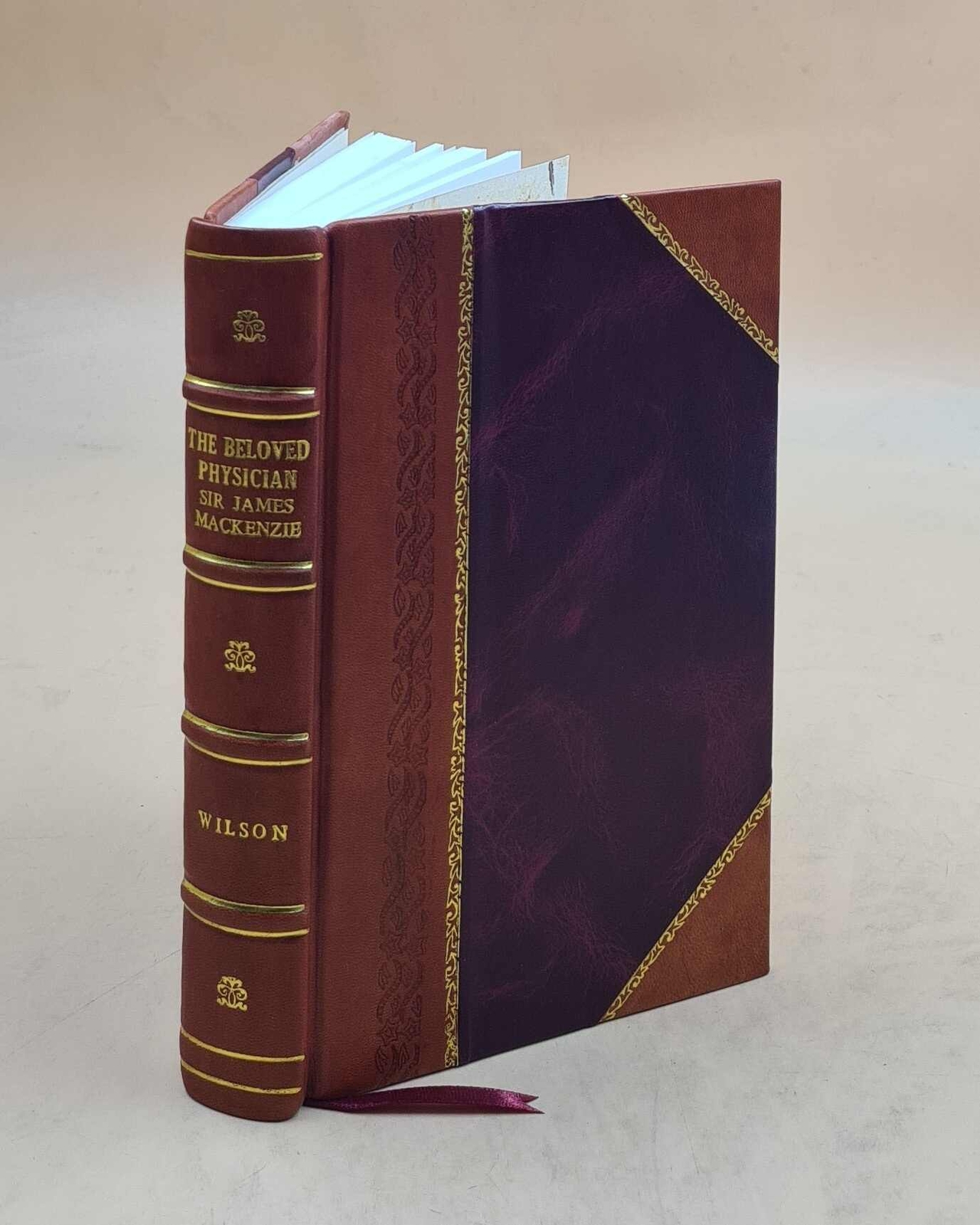 Renowned Physician Sir James Mackenzie Biography Leather Bound by R. Ma